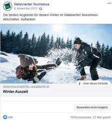 Winter.Auszeit auf Facebook